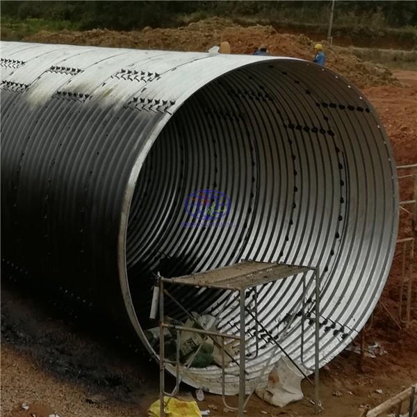 supply the corrugated steel culvert pipe to Libiria